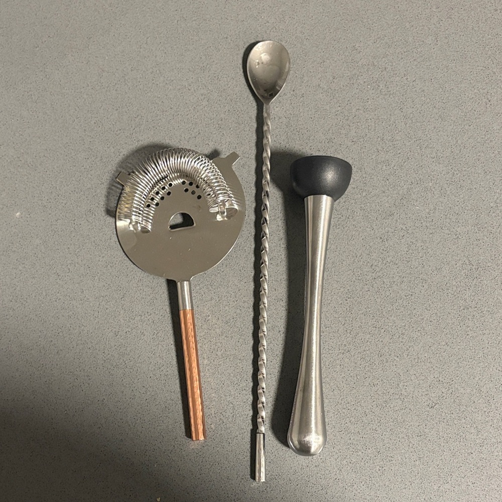 Stainless Steel Bar Tool Set